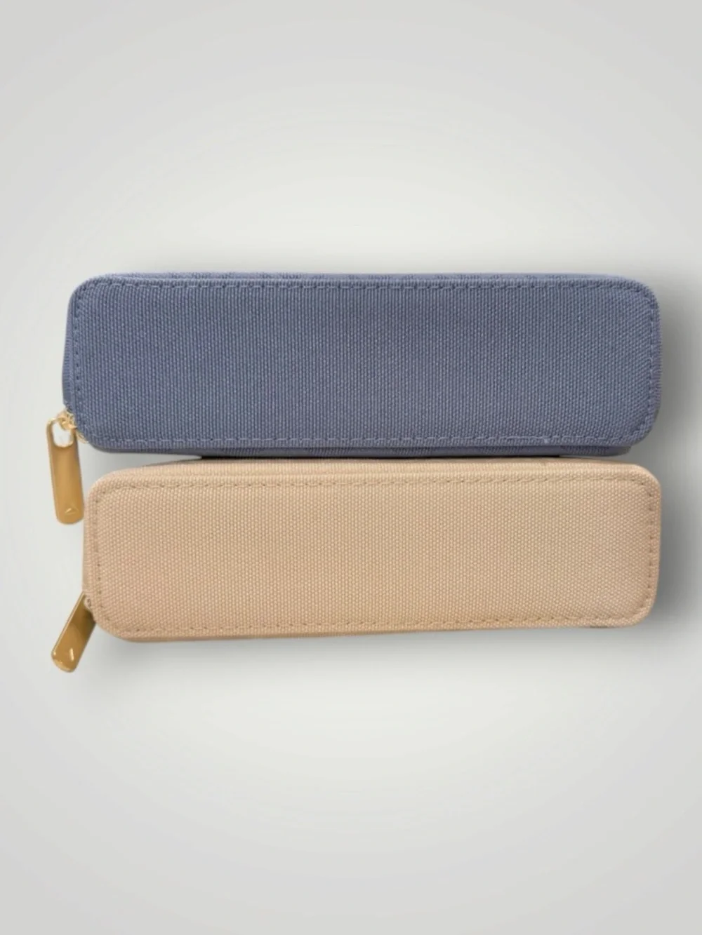 Missoni Delta One Travel Amenity Kit Bag Cream & Blue Set Of 2, New, Sealed